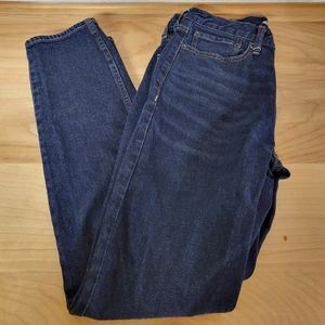 Old Navy Athletic Taper Dark Wash Jeans